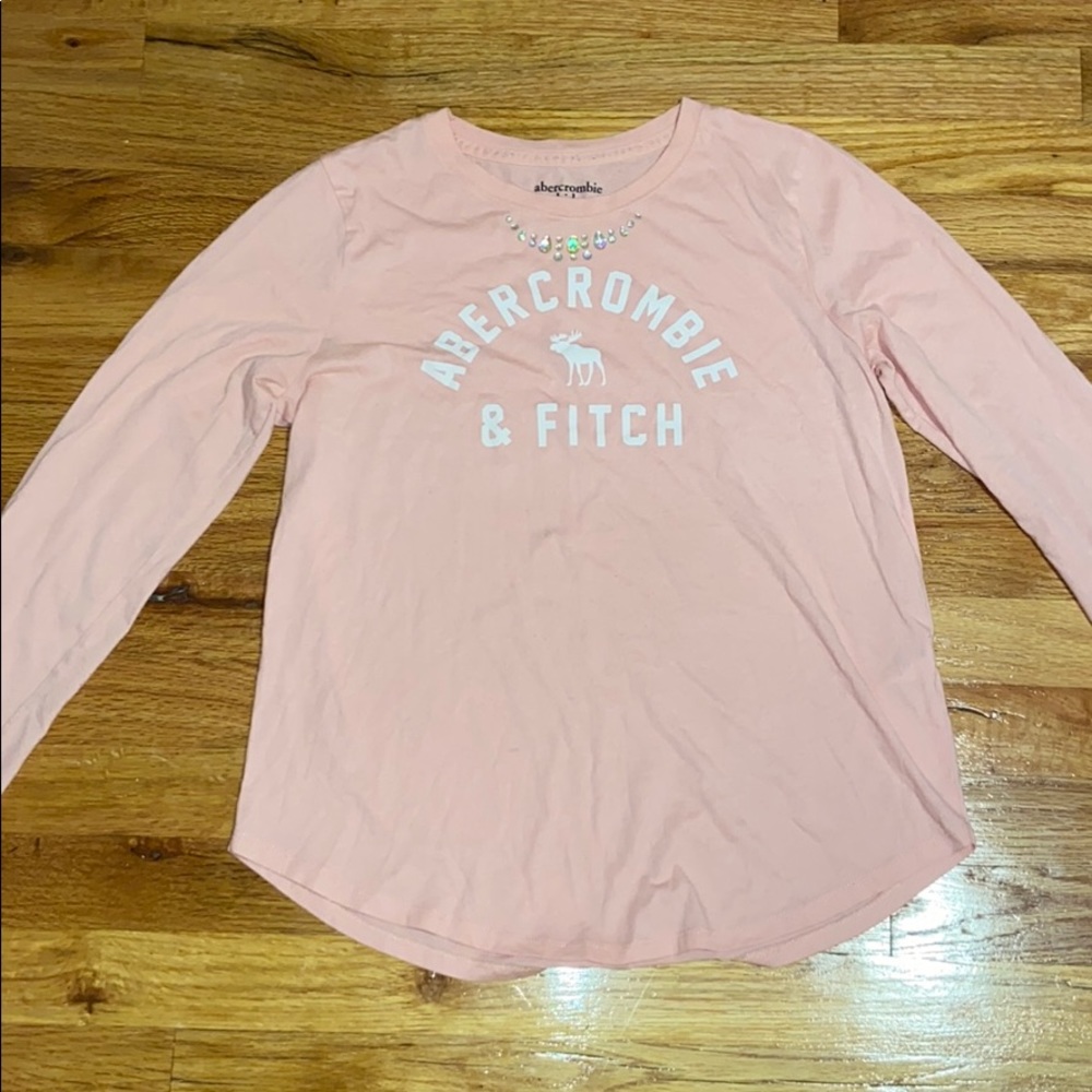 Baby Pink Abercrombie shirt